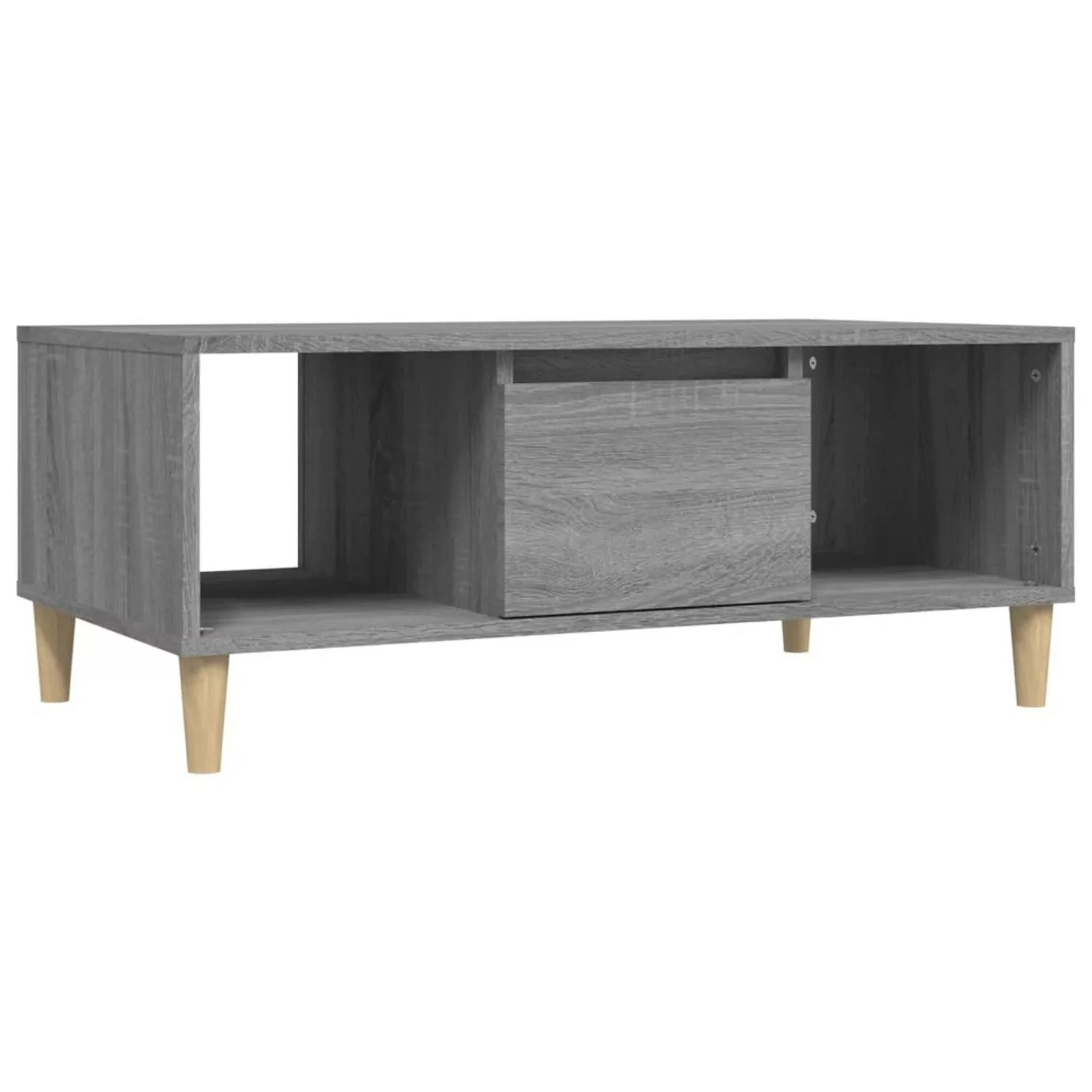 vidaXL Couchtisch Grau Sonoma 90x50x36,5 cm Holzwerkstoff Modell 1 günstig online kaufen