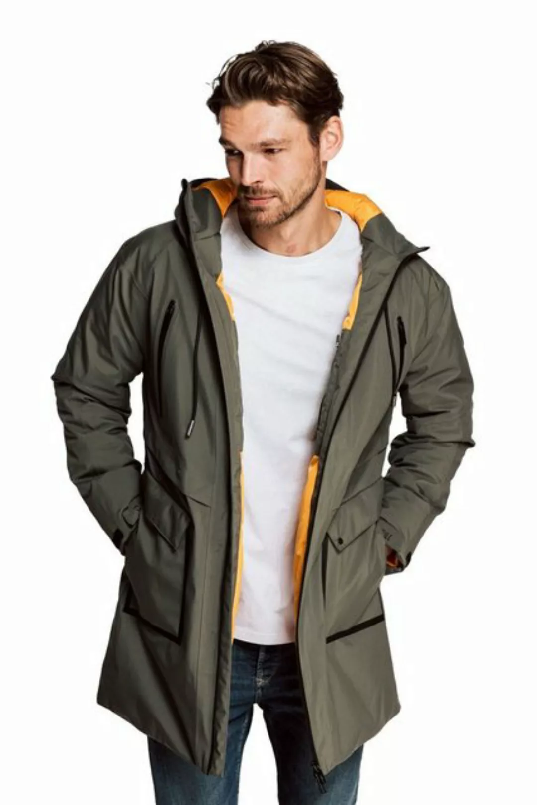 Zhrill Jeansjacke Jacke JANKO Olive (0-St) angenehmer Tragekomfort günstig online kaufen