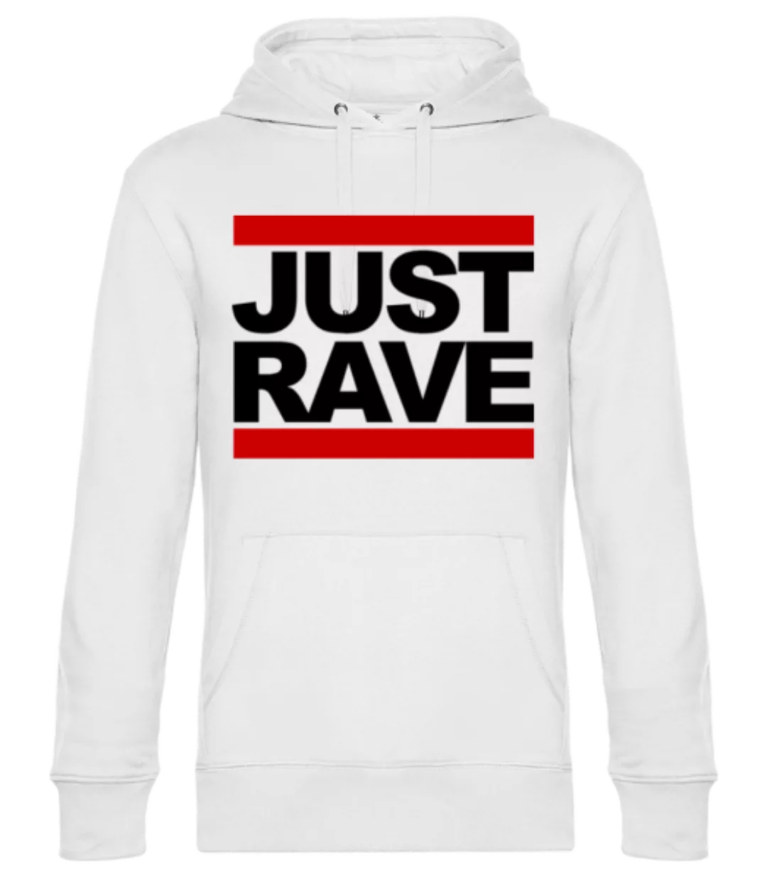 Just Rave Logo · Unisex Premium Hoodie günstig online kaufen
