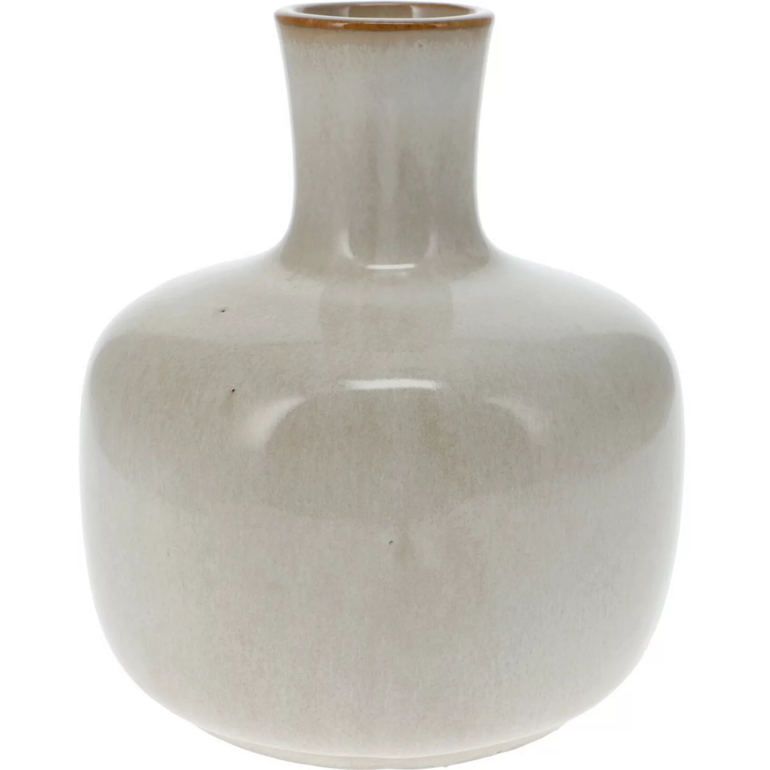 Vase Porzellan Flaschenform Klein Ø 13 cm x 15 cm Farbauswahl günstig online kaufen