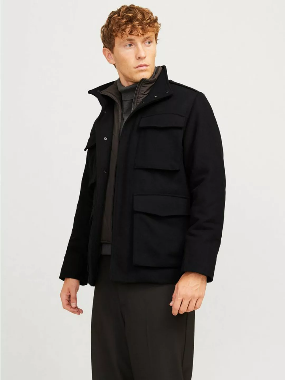 Jack & Jones Wolljacke JPRCCALEX WOOL BLEND FIELD JACKET SN günstig online kaufen