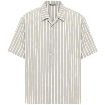 Dandalo  Hemdbluse Job Relaxed Fit Lapel Collar Striped Shirt günstig online kaufen