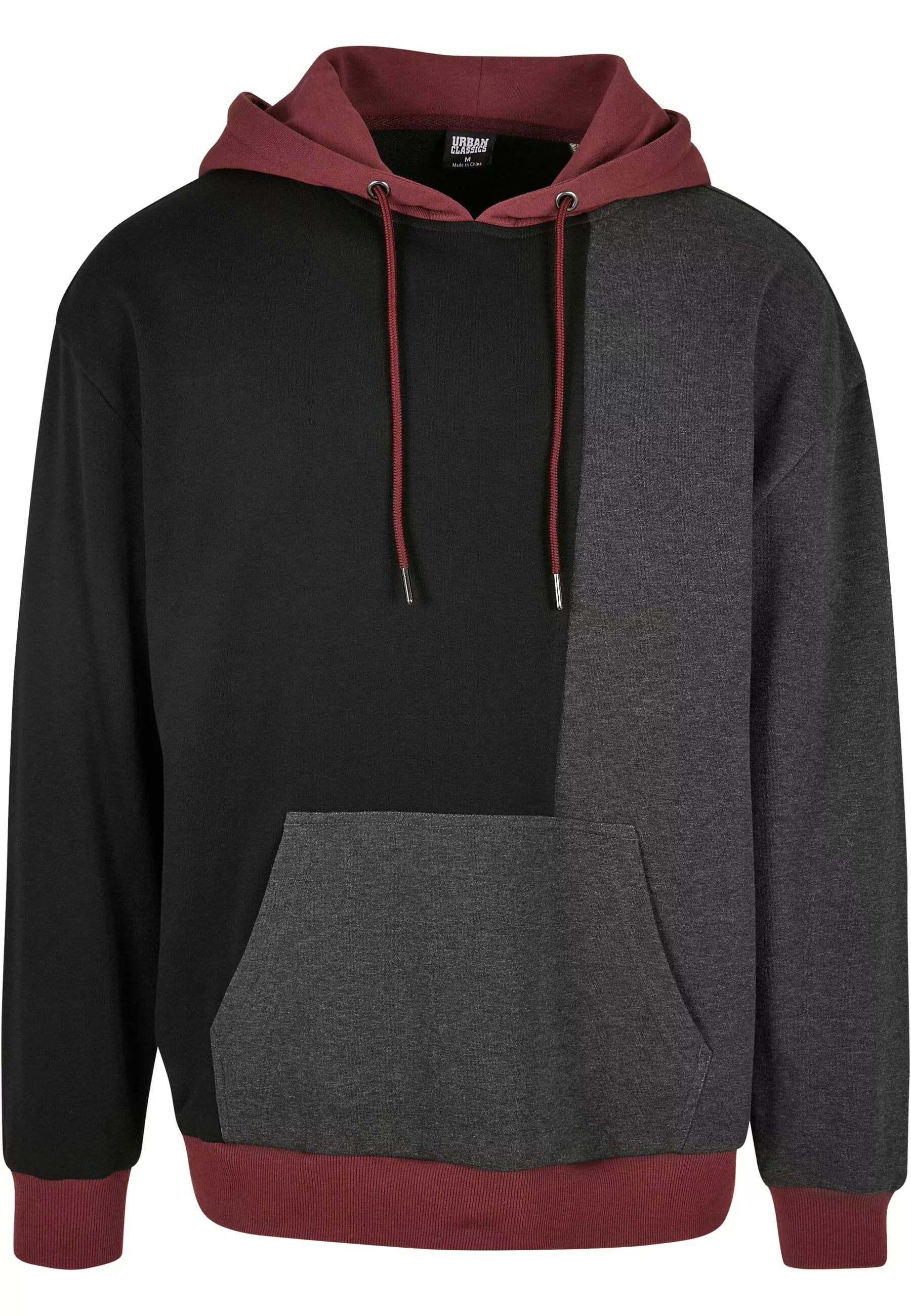 URBAN CLASSICS Kapuzensweatshirt "Urban Classics Herren Oversized Color Blo günstig online kaufen