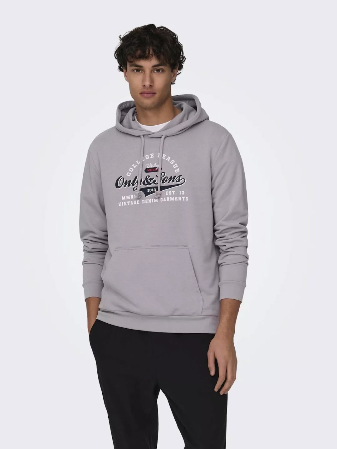 ONLY & SONS Kapuzensweatshirt "ONSLENNY REG VINTAGE PRINT HOOD SWEAT" günstig online kaufen