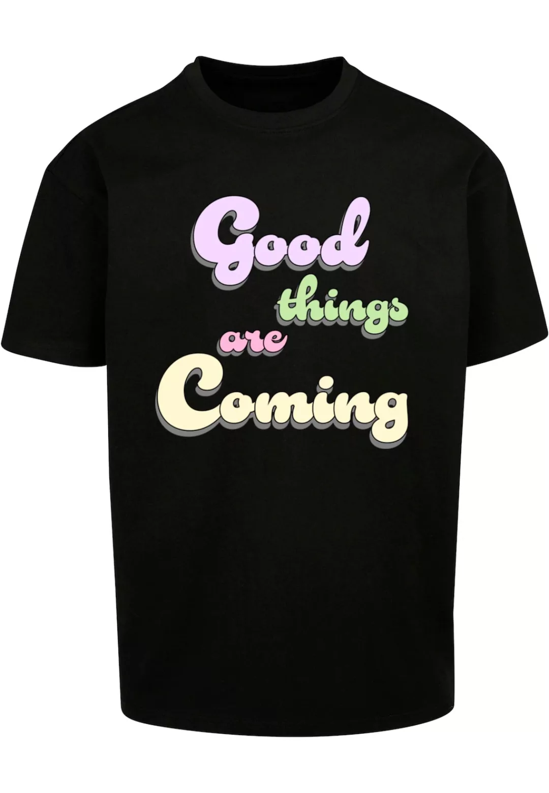 Merchcode T-Shirt "Merchcode Herren Good Things Heavy Oversized Tee" günstig online kaufen