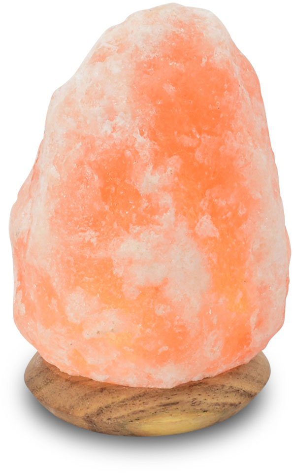 HIMALAYA SALT DREAMS Salzkristall-Tischlampe USB-Rock, LED günstig online kaufen