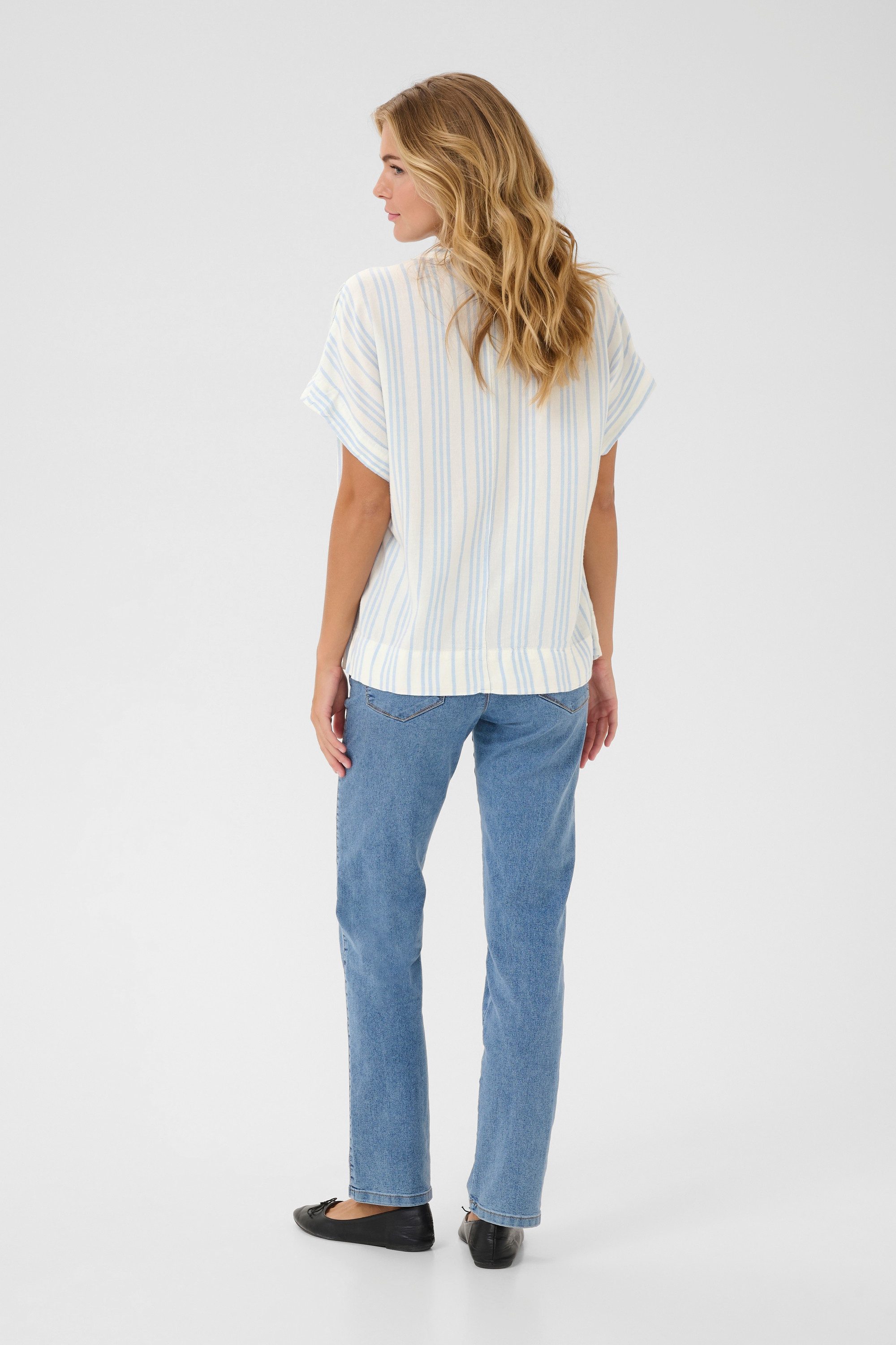 KAFFE Kurzarmbluse Kurzarm-Bluse KAmilia günstig online kaufen