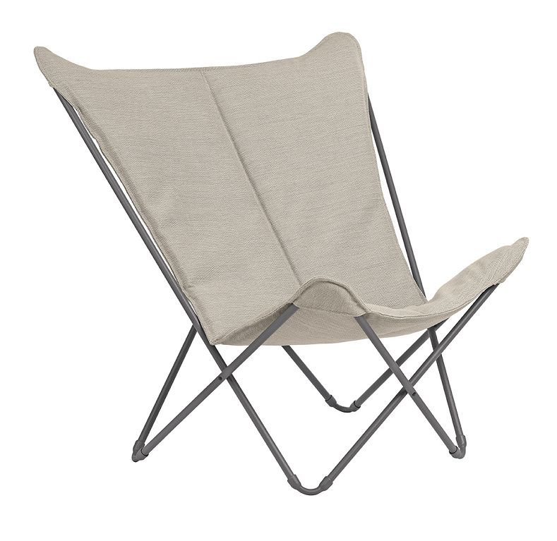 Outdoor Stuhl Sphinx Hedona Latte / Gestell Titane günstig online kaufen