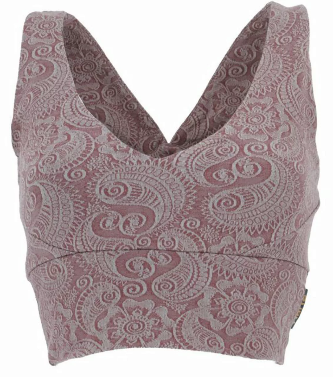 Guru-Shop T-Shirt Bauchfreies Top, Bra Top, Yoga Top aus.. Festival, Ethno günstig online kaufen