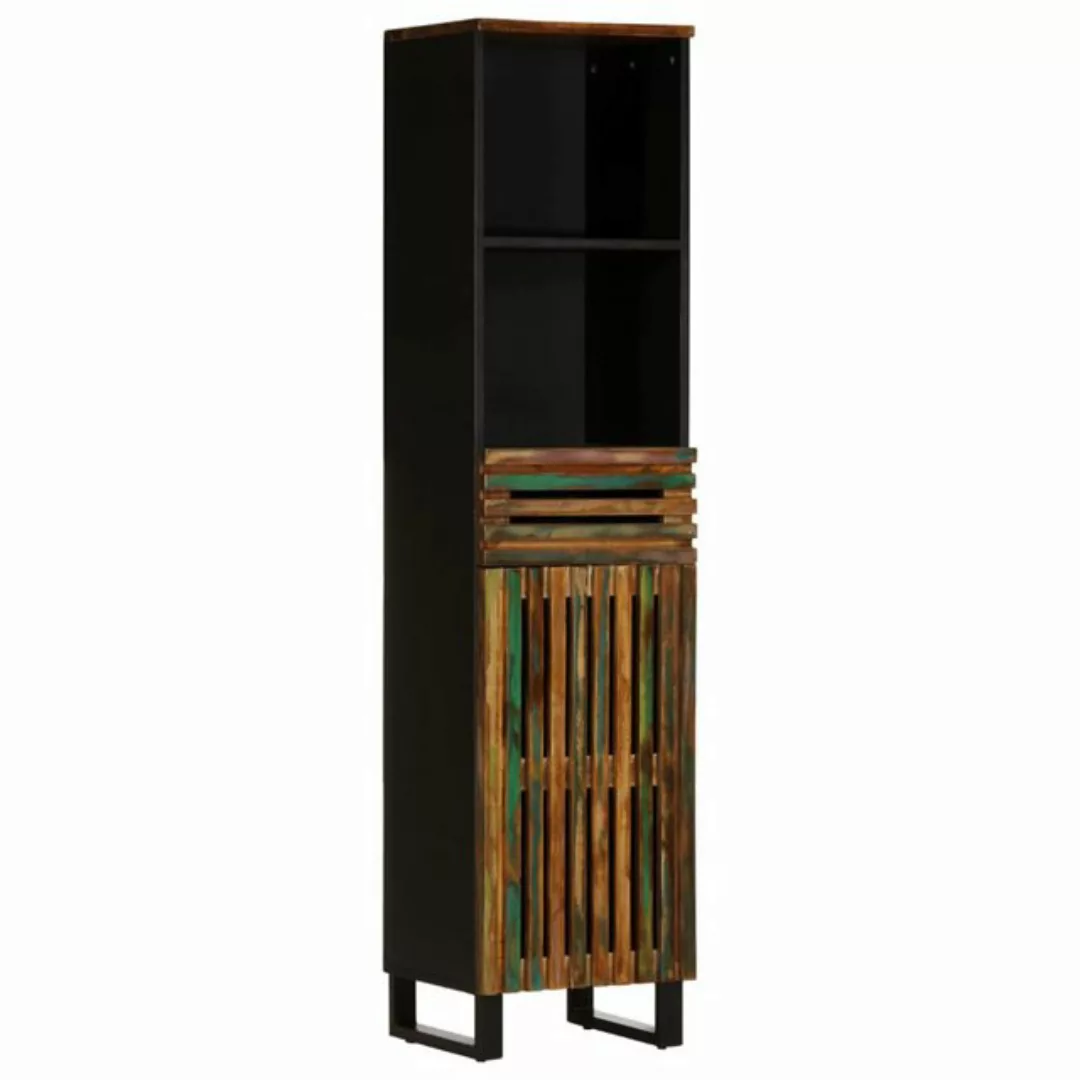 vidaXL Fächerschrank Sideboard 38x34x160 cm Massivholz Akazie (1-St) günstig online kaufen