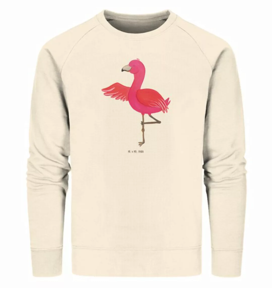 Mr. & Mrs. Panda Longpullover Größe XS Flamingo Yoga - Natural Raw - Gesche günstig online kaufen