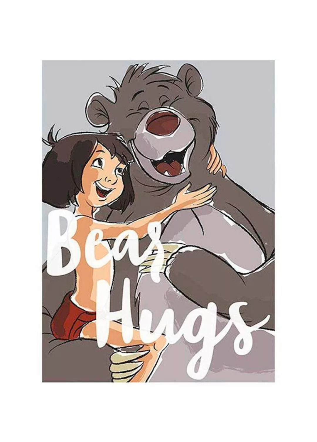 Komar Poster "Bear Hug", Disney, (1 St.), Kinderzimmer, Schlafzimmer, Wohnz günstig online kaufen