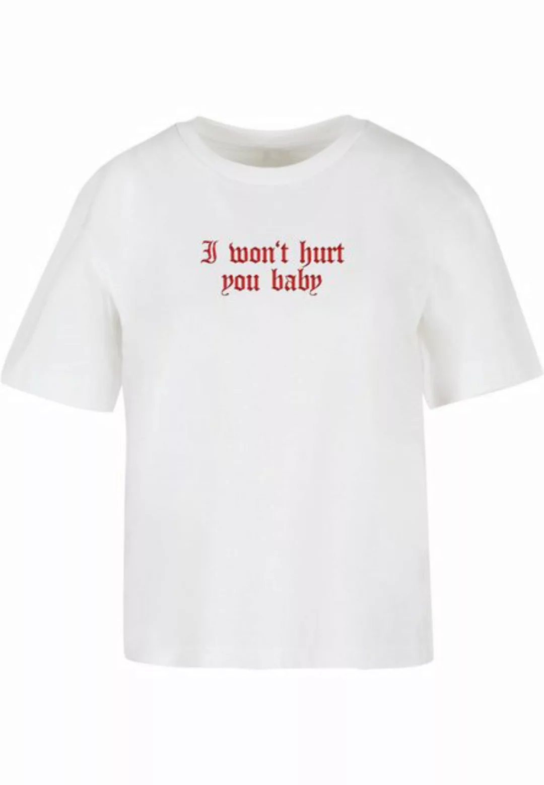 Miss Tee T-Shirt Miss Tee Damen Won't Hurt Tee (1-tlg) günstig online kaufen