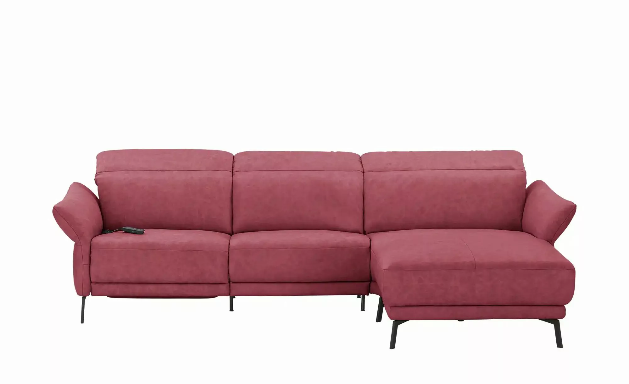 Wohnwert Ecksofa Leder Bellana ¦ rot ¦ Maße (cm): B: 291 H: 101 T: 176.0 Po günstig online kaufen