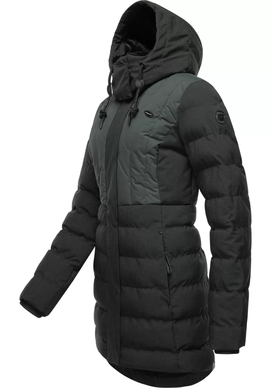 Ragwear Winterjacke "Ashanta Block", mit Kapuze, stylischer, gesteppter Win günstig online kaufen