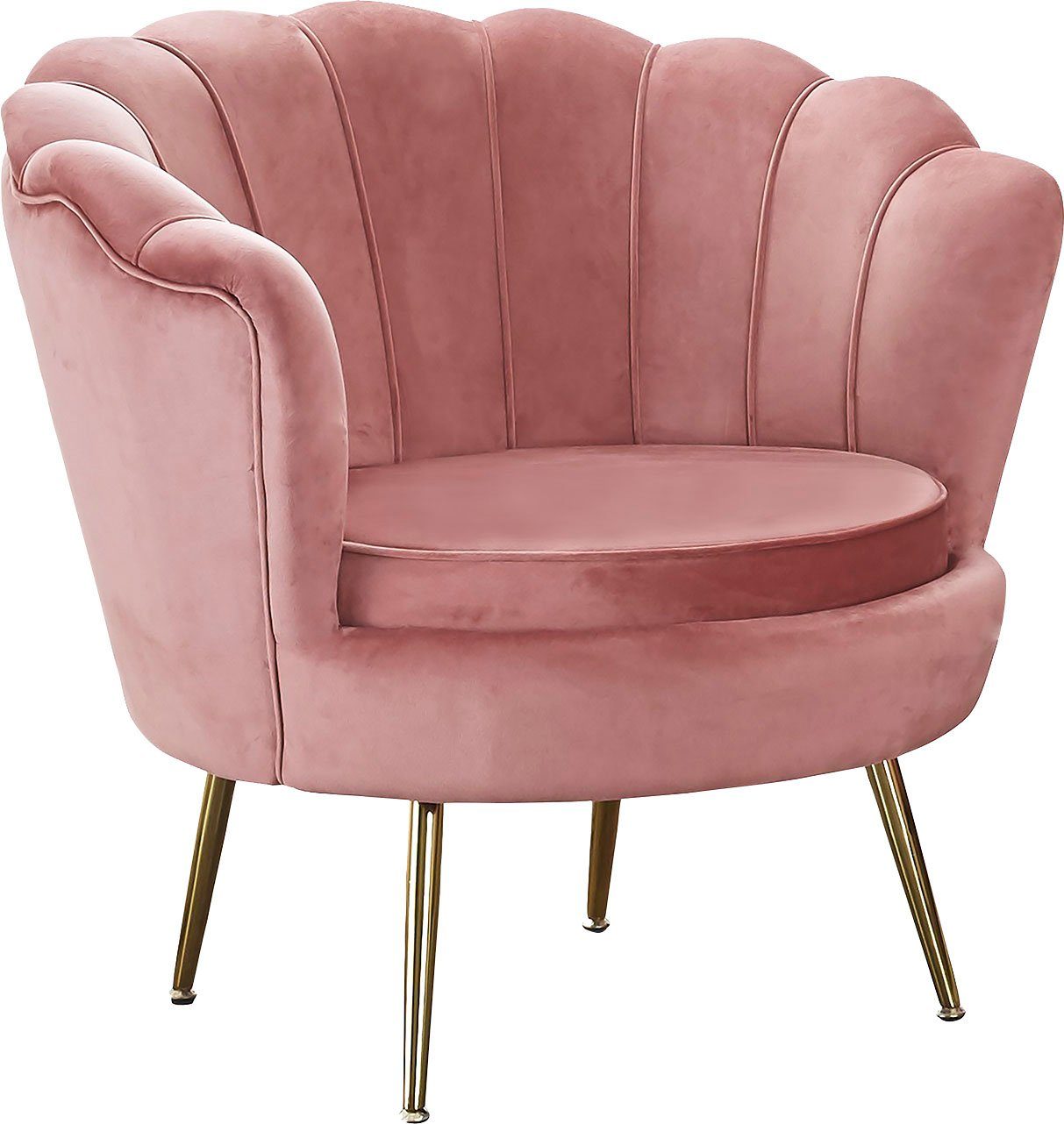 SalesFever Loungesessel "Clam", Prachtvoll extravagantes Design im Muschel- günstig online kaufen