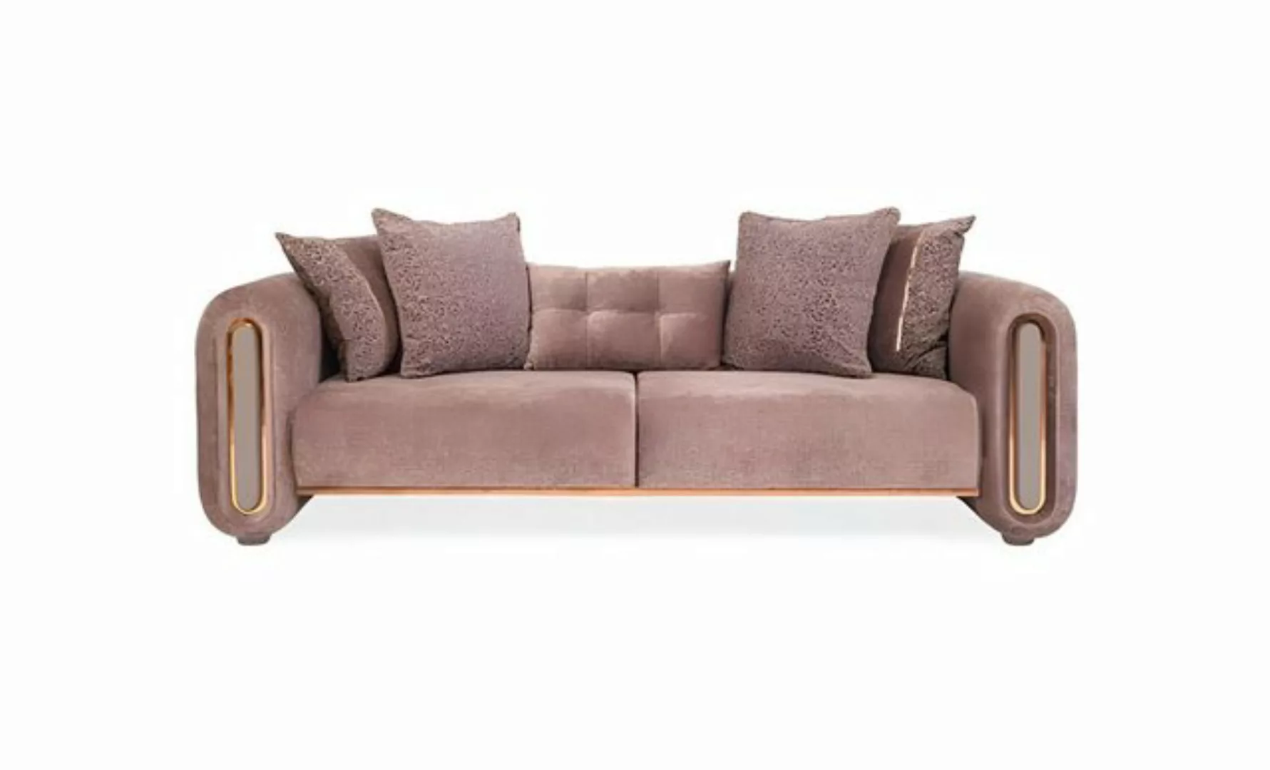 Xlmoebel Sofa Beiger Dreisitzer Möbel Sofa für Einrichtung und Polsterung, günstig online kaufen