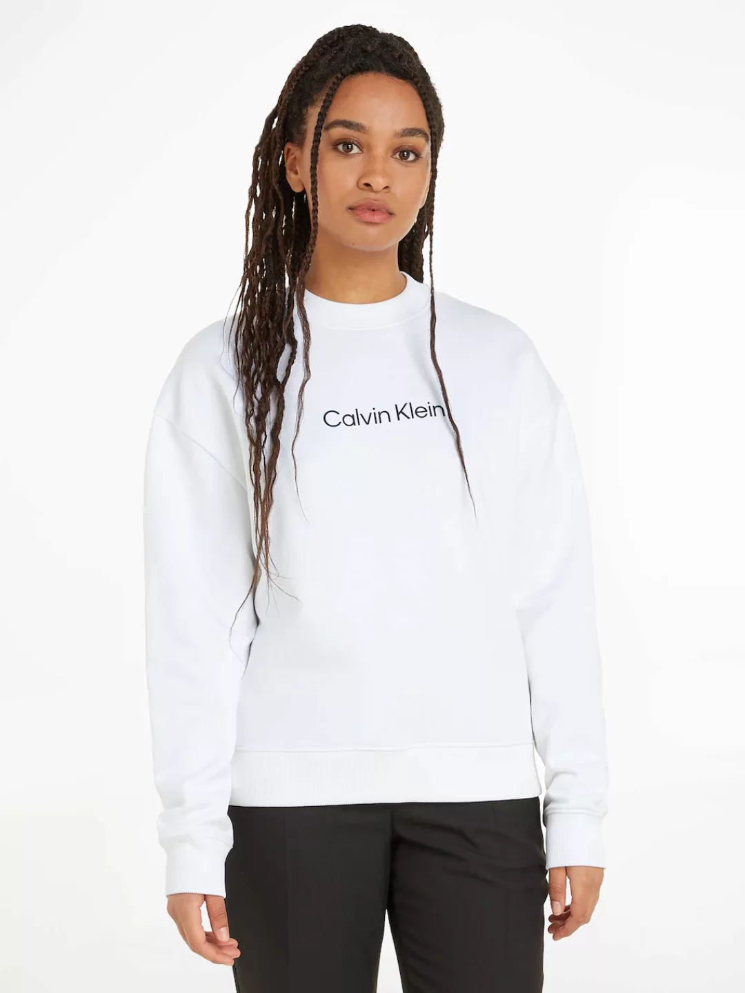 Calvin Klein Sweatshirt "HERO LOGO SWEAT", mit Calvin Klein Print auf der B günstig online kaufen