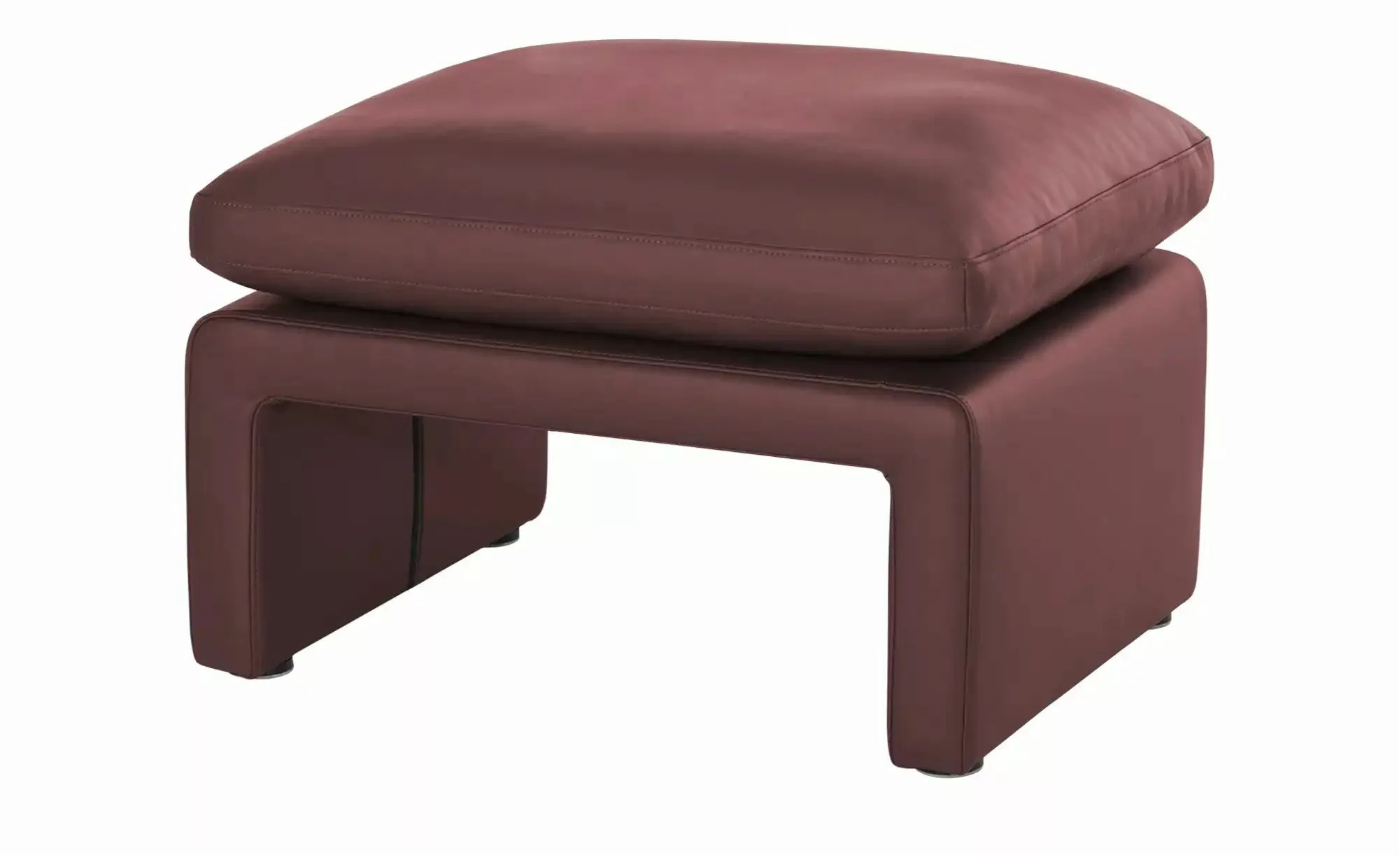 erpo just relax Hocker  JR963 Bari ¦ rot ¦ Maße (cm): B: 64 H: 43 T: 51.0 P günstig online kaufen