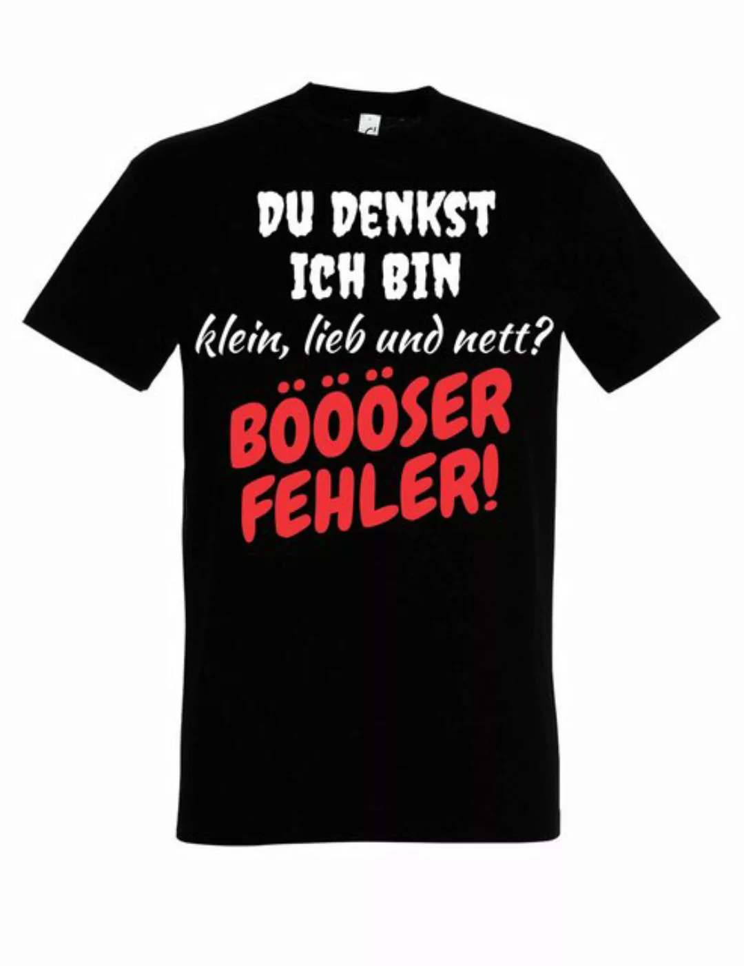 Youth Designz T-Shirt "Böser Fehrler" Herren T-Shirt mit humorvollen Lustig günstig online kaufen