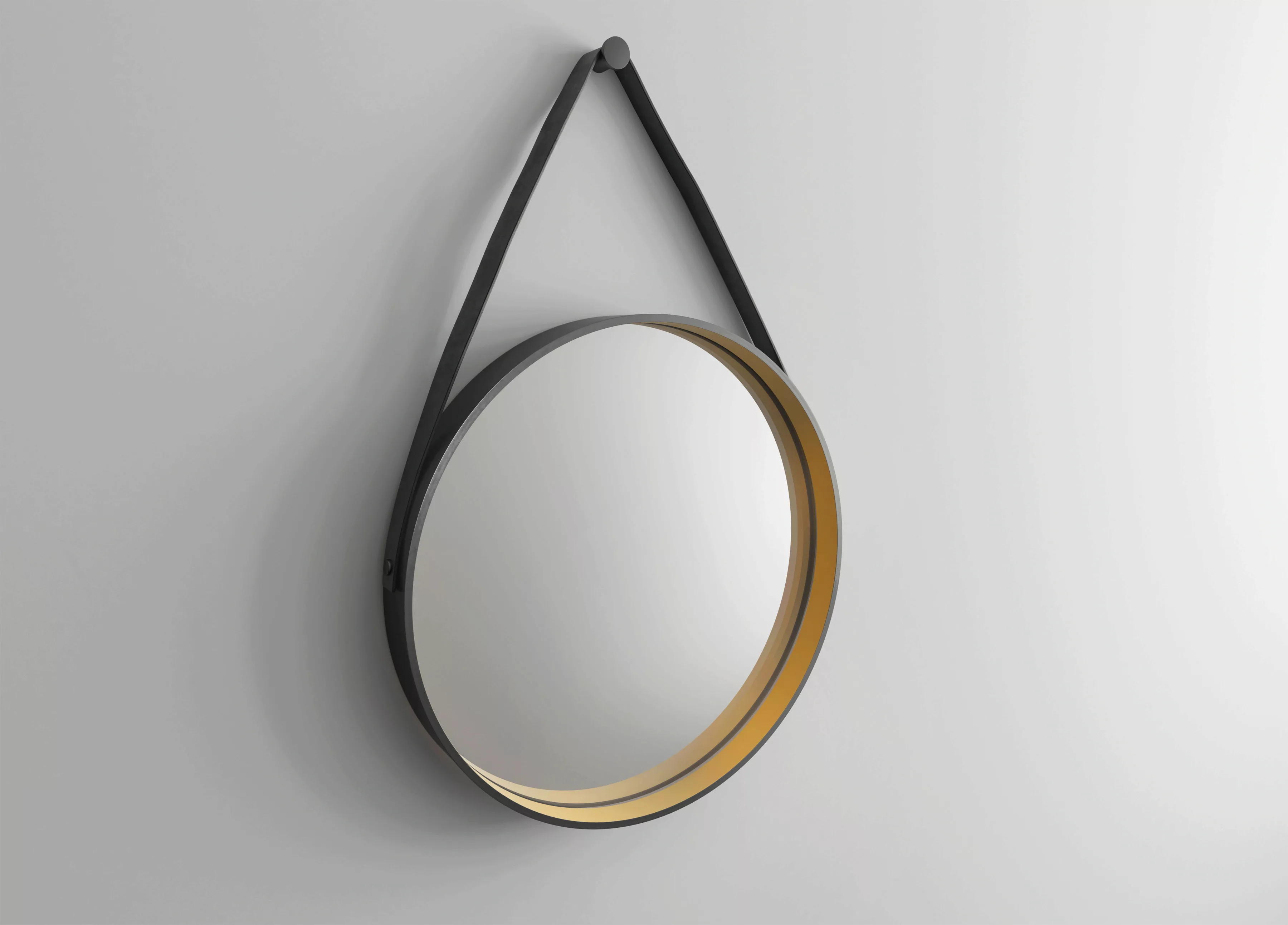 Talos Badspiegel "Golden Style", Durchmesser: 55 cm günstig online kaufen