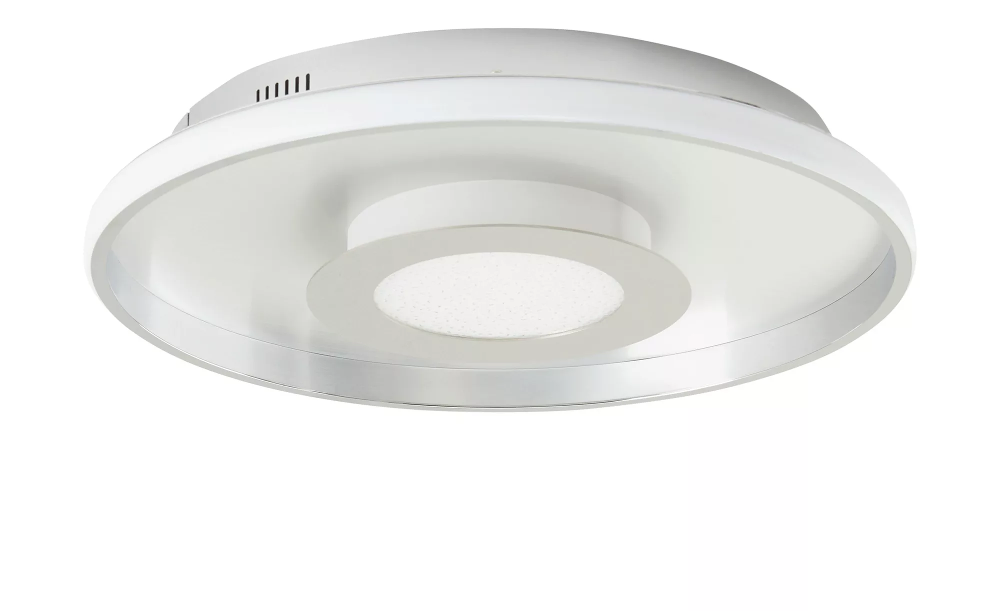 Fischer-Honsel LED-Deckenleuchte, chrom/alu, `Quadrat´ - silber - 40 cm - L günstig online kaufen
