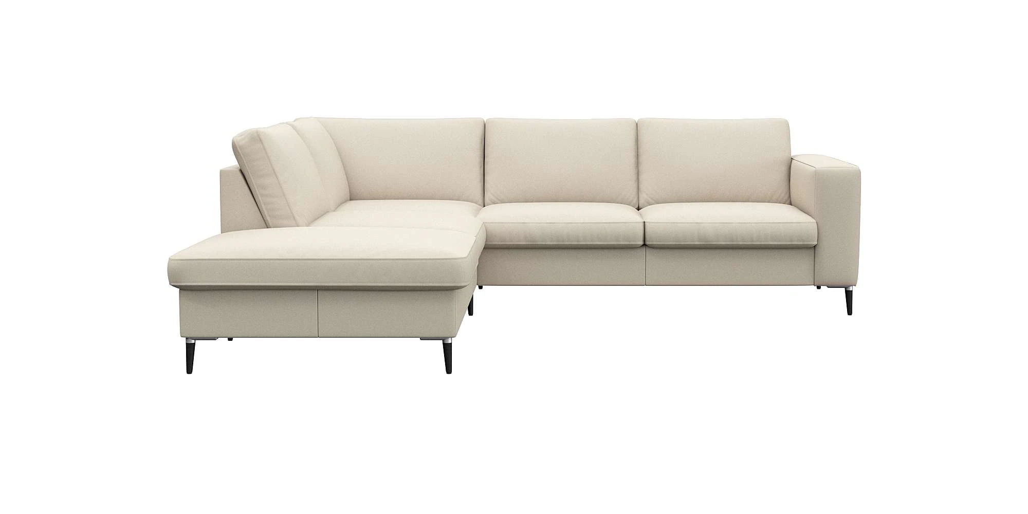 FLEXLUX Ecksofa "Fiore, bequem und komfortabel, zeitlos, L-Form", breite Ar günstig online kaufen