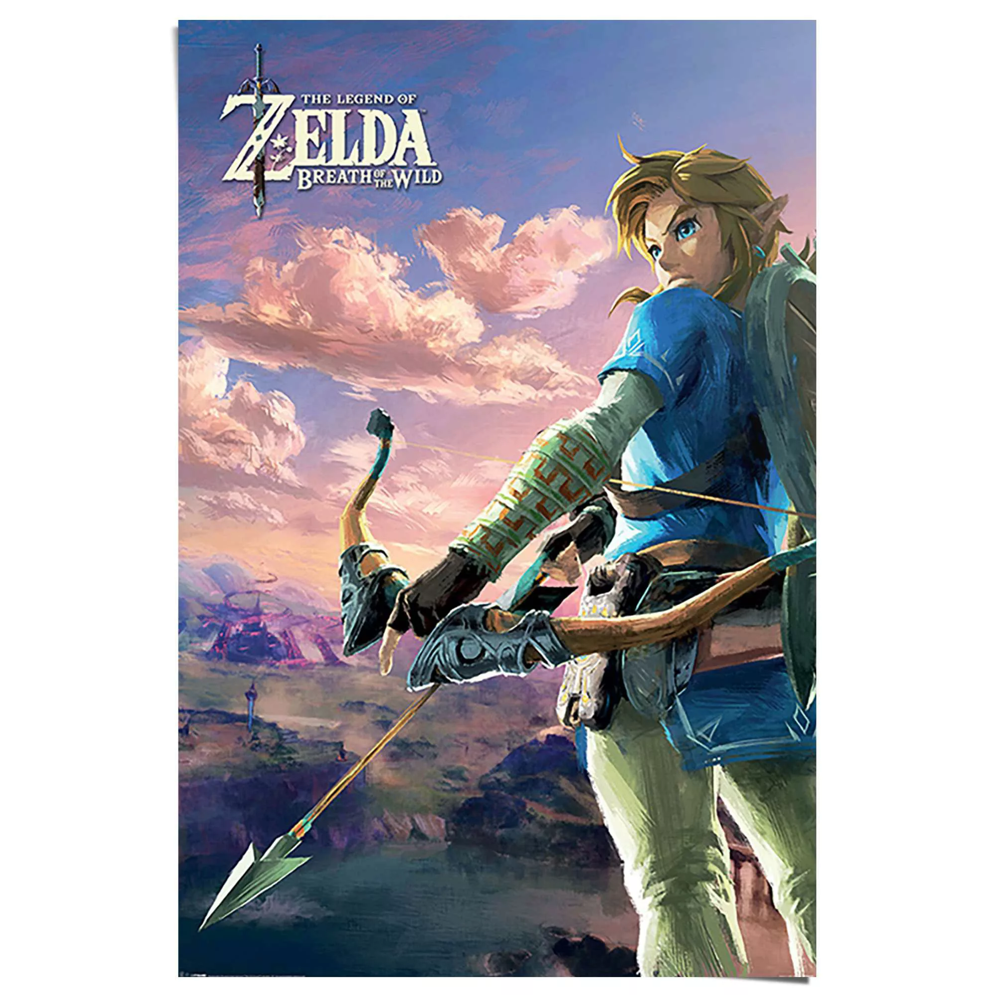 Reinders Poster "Zelda Breath Of The Wild" günstig online kaufen