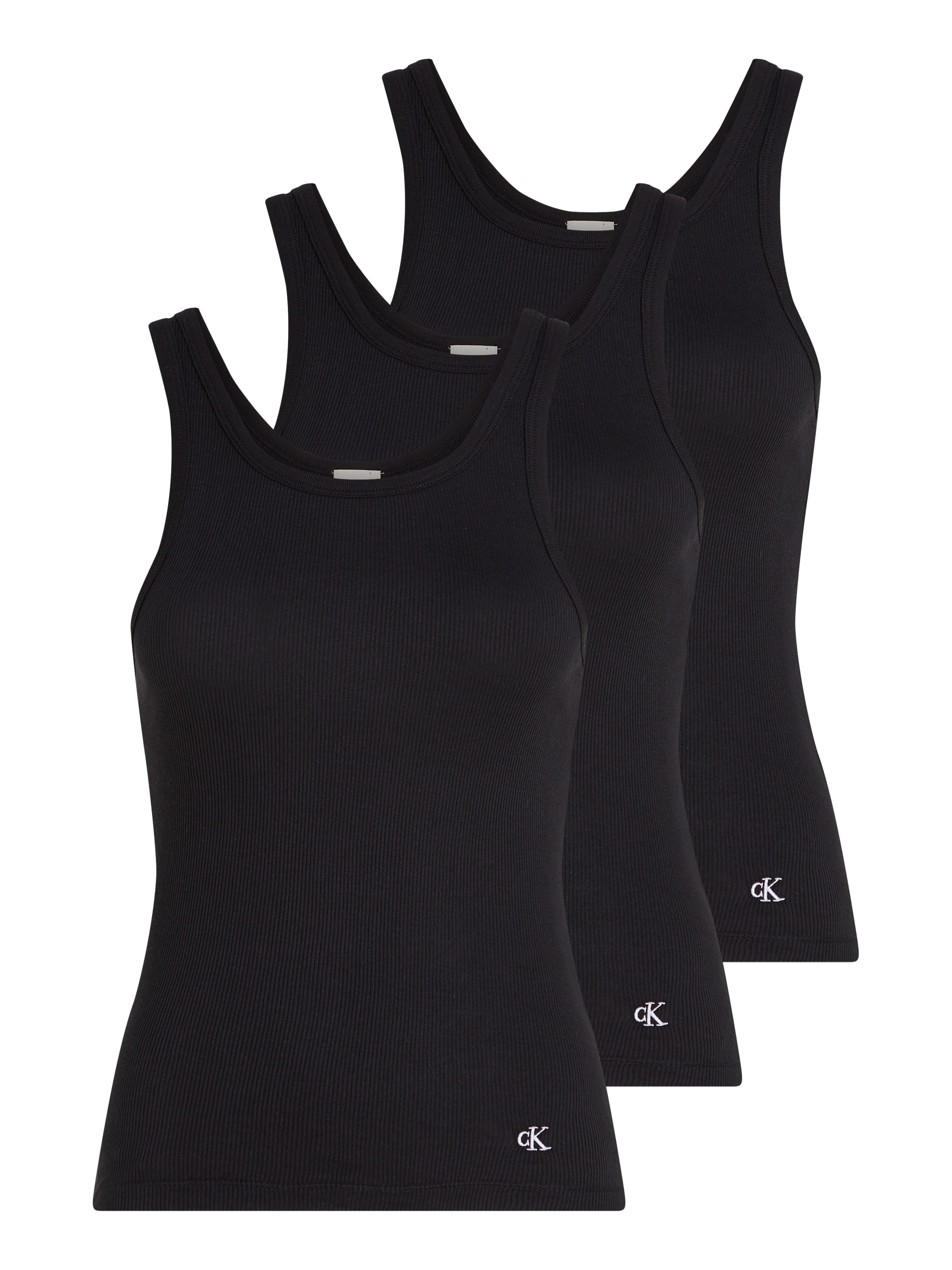 Calvin Klein Underwear Tanktop "SCOOP NECK COTTON TANK 3PK", (Packung, 3 tl günstig online kaufen