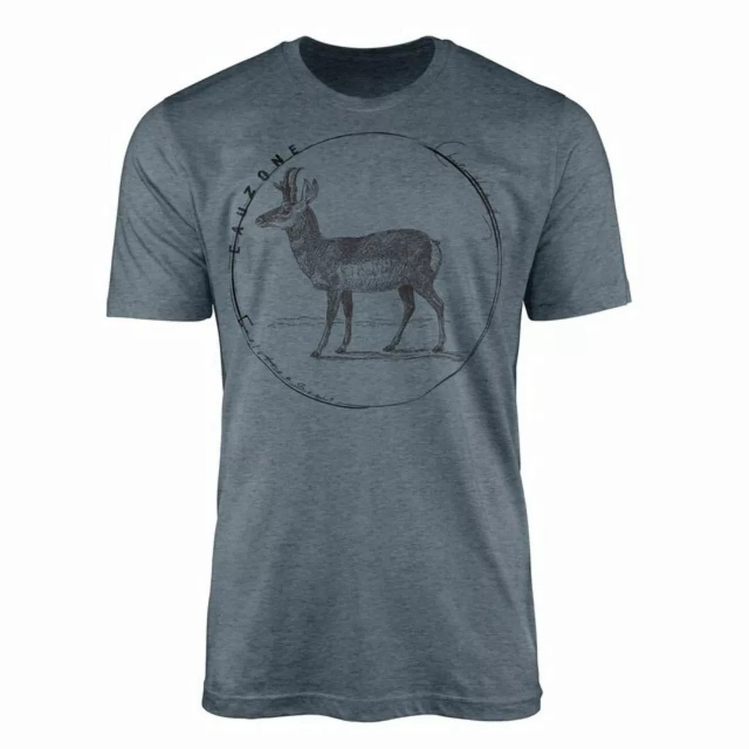 Sinus Art T-Shirt Evolution Herren T-Shirt Gabelbock günstig online kaufen