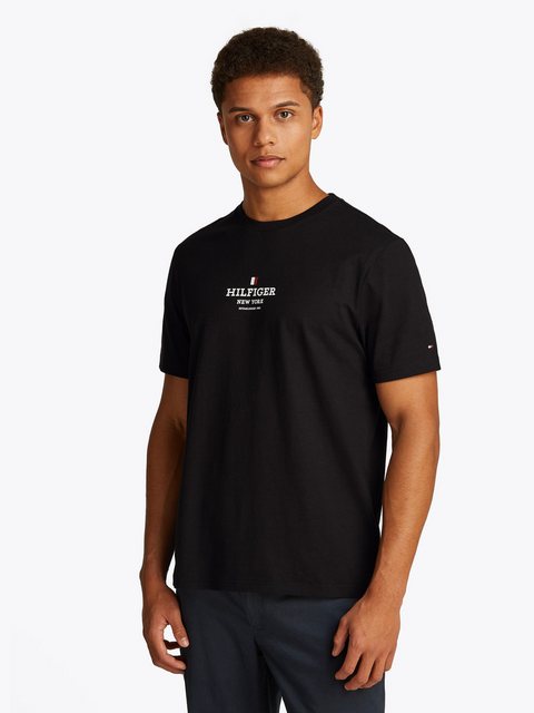 Tommy Hilfiger T-Shirt RWB HILFIGER TEE Logoprint auf der Brust günstig online kaufen