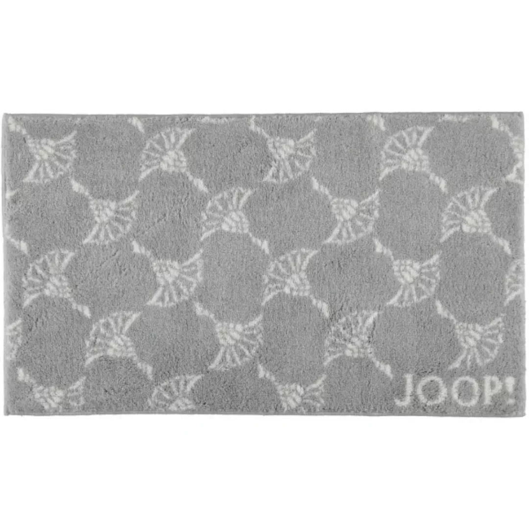 JOOP! Badteppich New Cornflower Allover 142 - Farbe: Kiesel - 085 - 70x120 günstig online kaufen