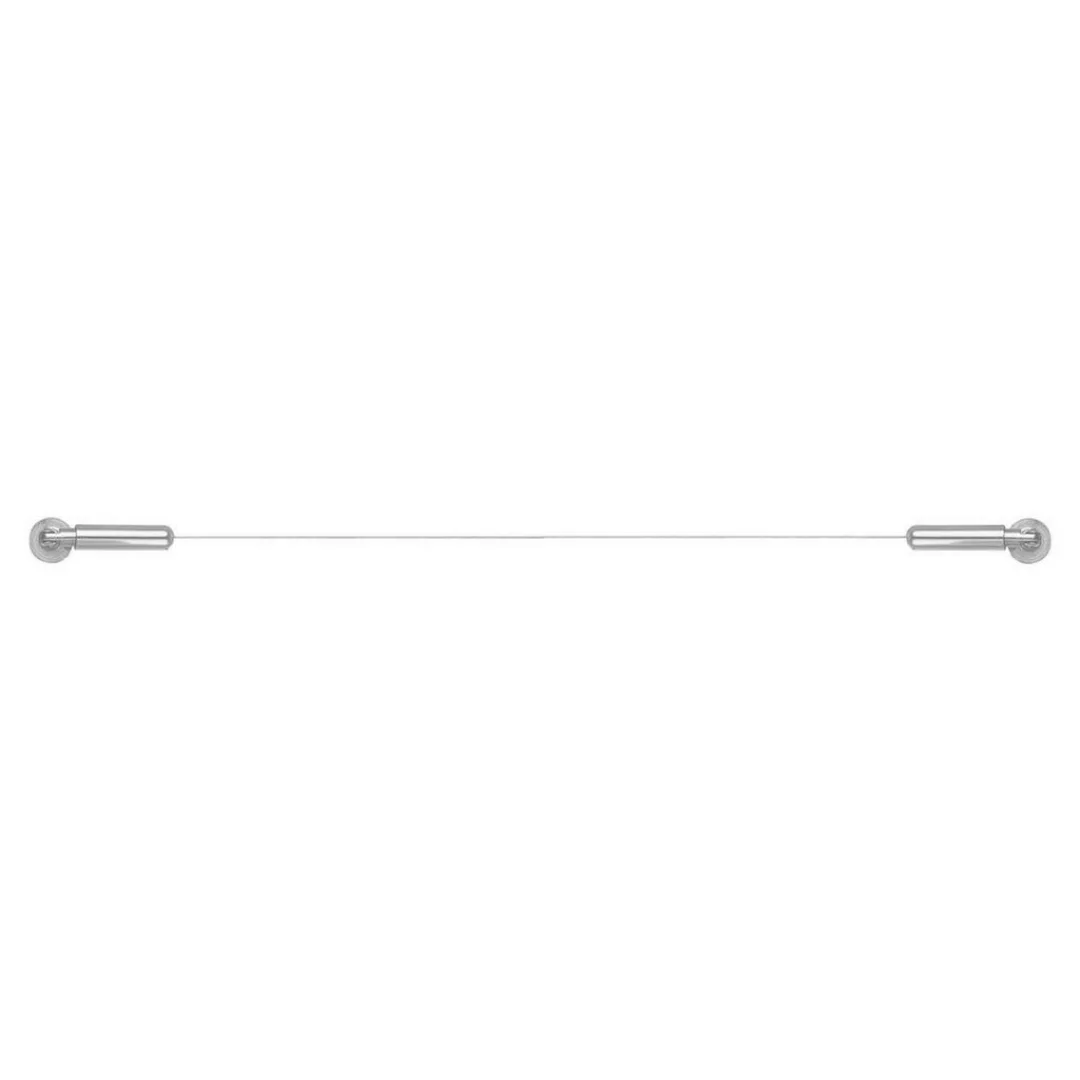 LICHTBLICK ORIGINAL Gardinenstange »Seilspanngarnitur 500 cm, Edelstahl Opt günstig online kaufen