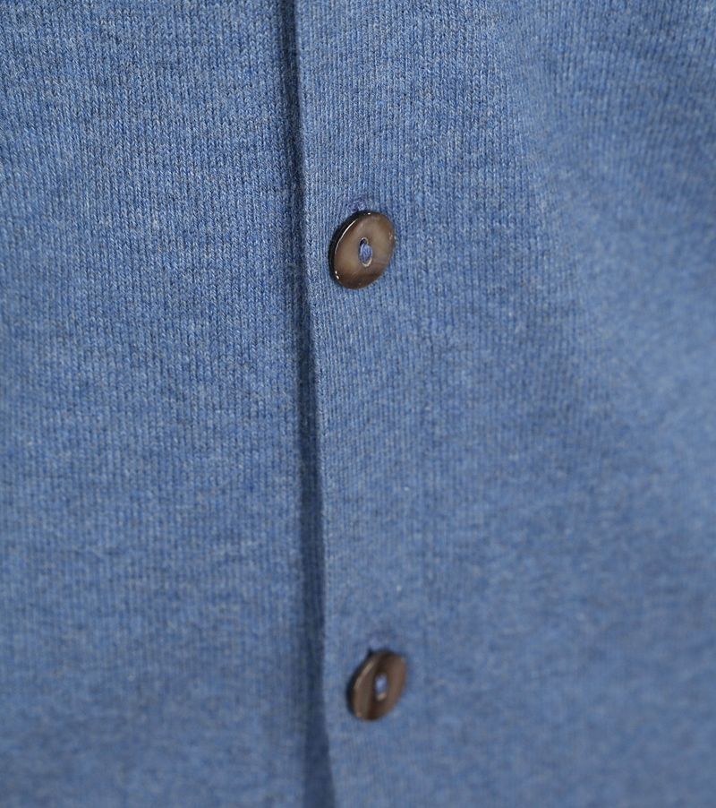 Steppin' Out Strickjacke Cotton Cashmere Blau - Größe L günstig online kaufen