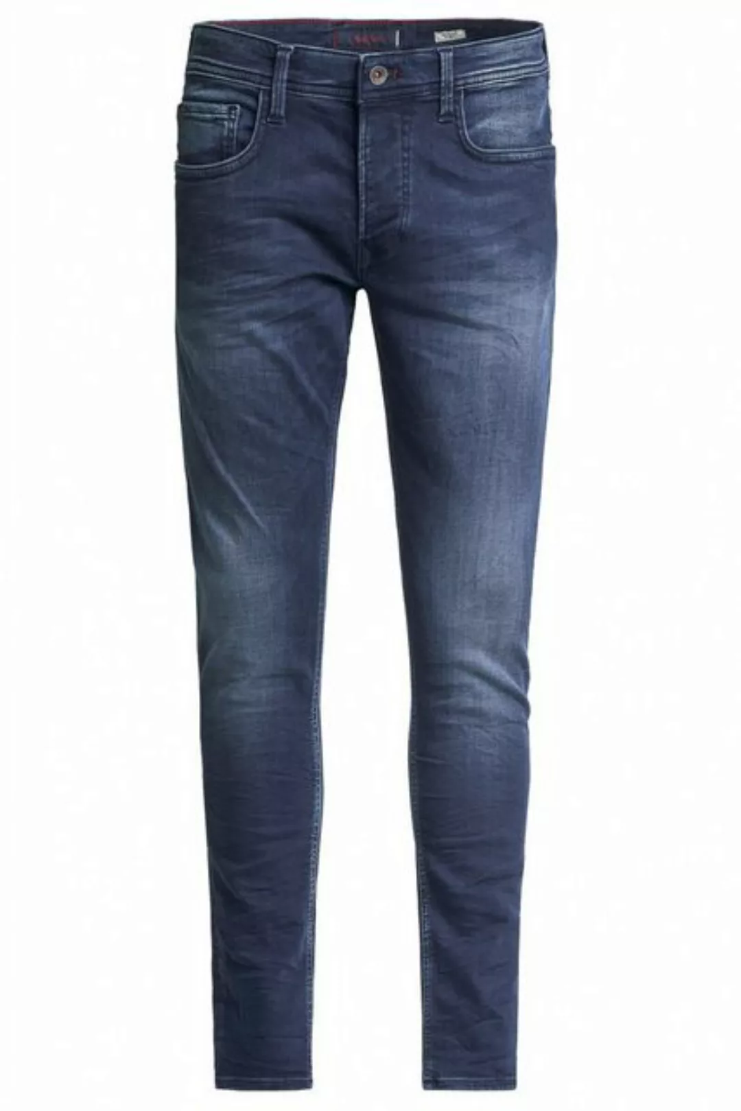 Salsa 5-Pocket-Jeans SALSA JEANS CLASH dark blue used washed 125222.8504 günstig online kaufen