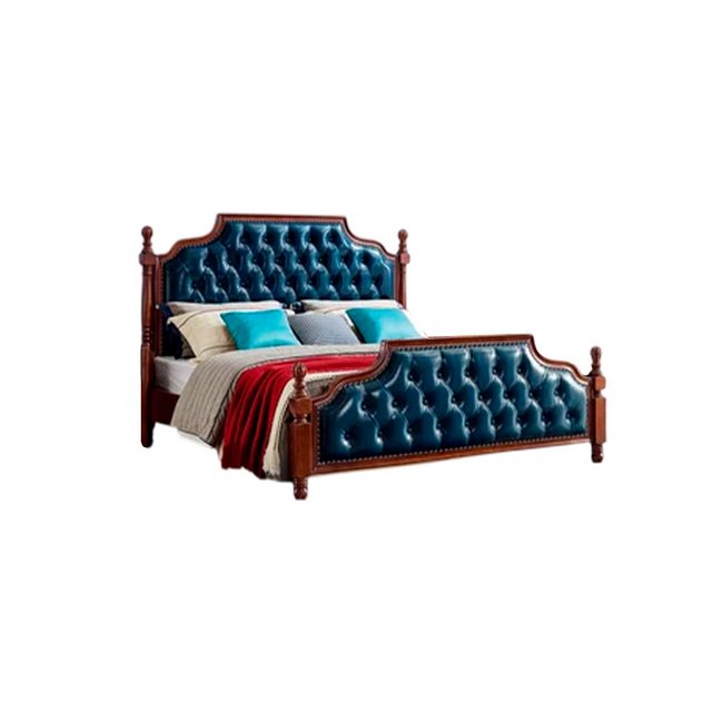 Xlmoebel Bett Chesterfield Doppelbett Premium Schlafraum Holzgestell Polste günstig online kaufen