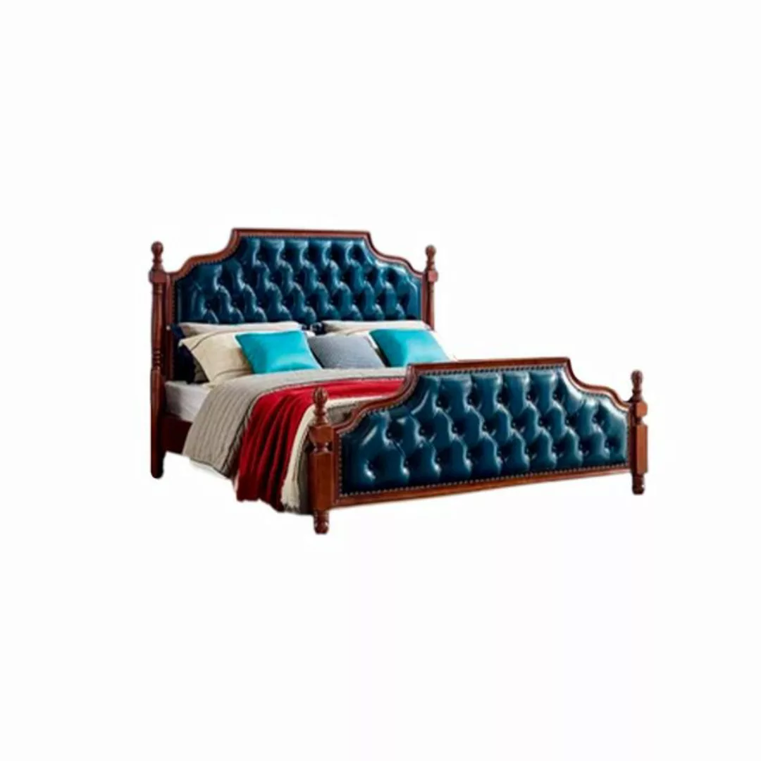 Xlmoebel Bett Chesterfield Doppelbett Premium Schlafraum Holzgestell Polste günstig online kaufen