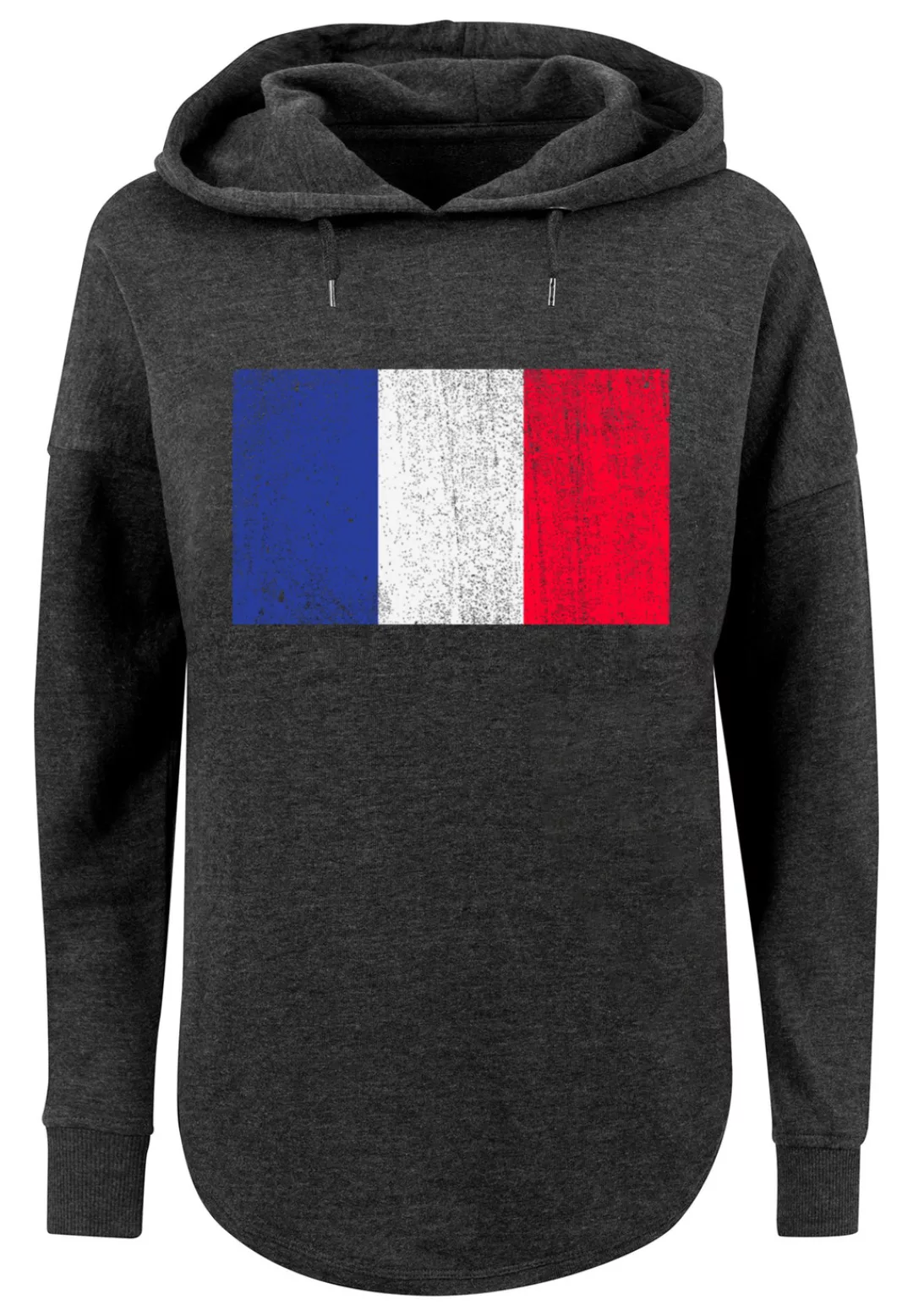 F4NT4STIC Kapuzenpullover "France Frankreich Flagge distressed", Print günstig online kaufen