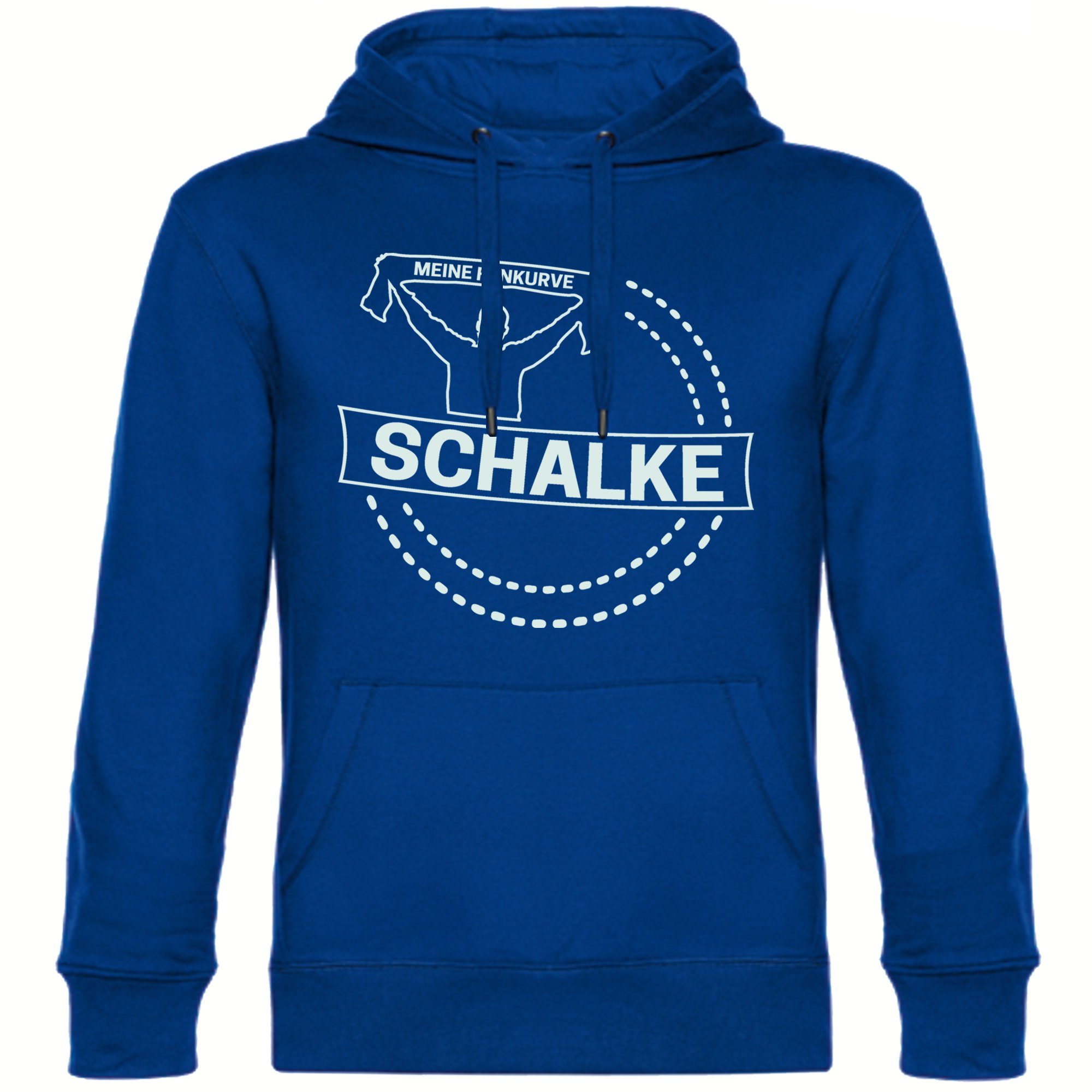 multifanshop Kapuzensweatshirt Berlin blau - Brust günstig online kaufen