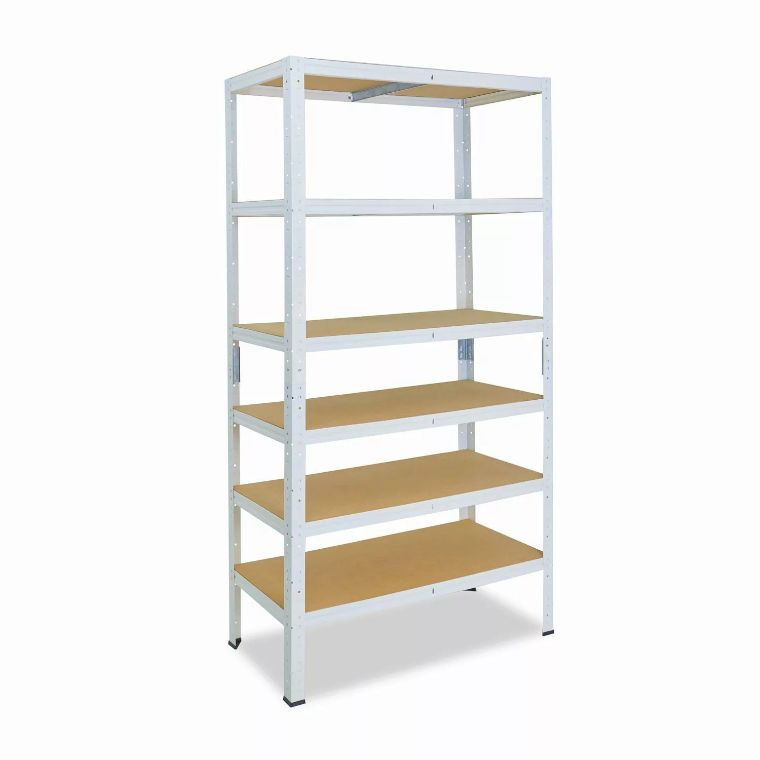shelfplaza Schwerlastregal HOME, 180x80x30cm weiß, 6 günstig online kaufen