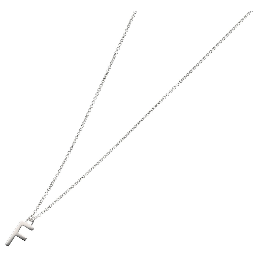 Smart Jewel Collier "Buchstabe F, Silber 925" günstig online kaufen