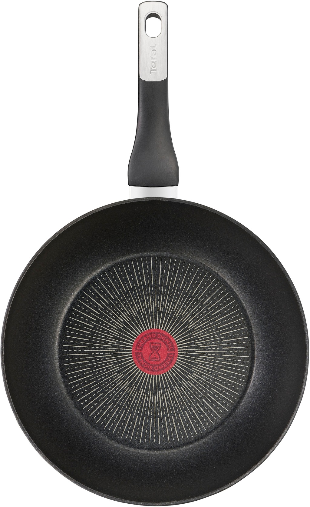 Tefal Wok »Unlimited«, Aluminium, kratzfest, Induktion, Temperaturanzeiger, günstig online kaufen