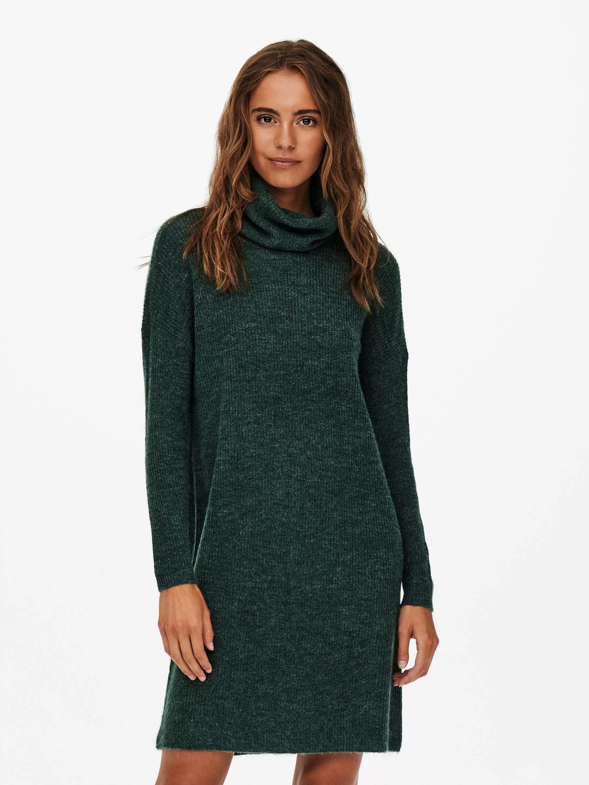 ONLY Shirtkleid Strickkleid mit langen Ärmeln ONLJANA Dress Pullover (lang) günstig online kaufen