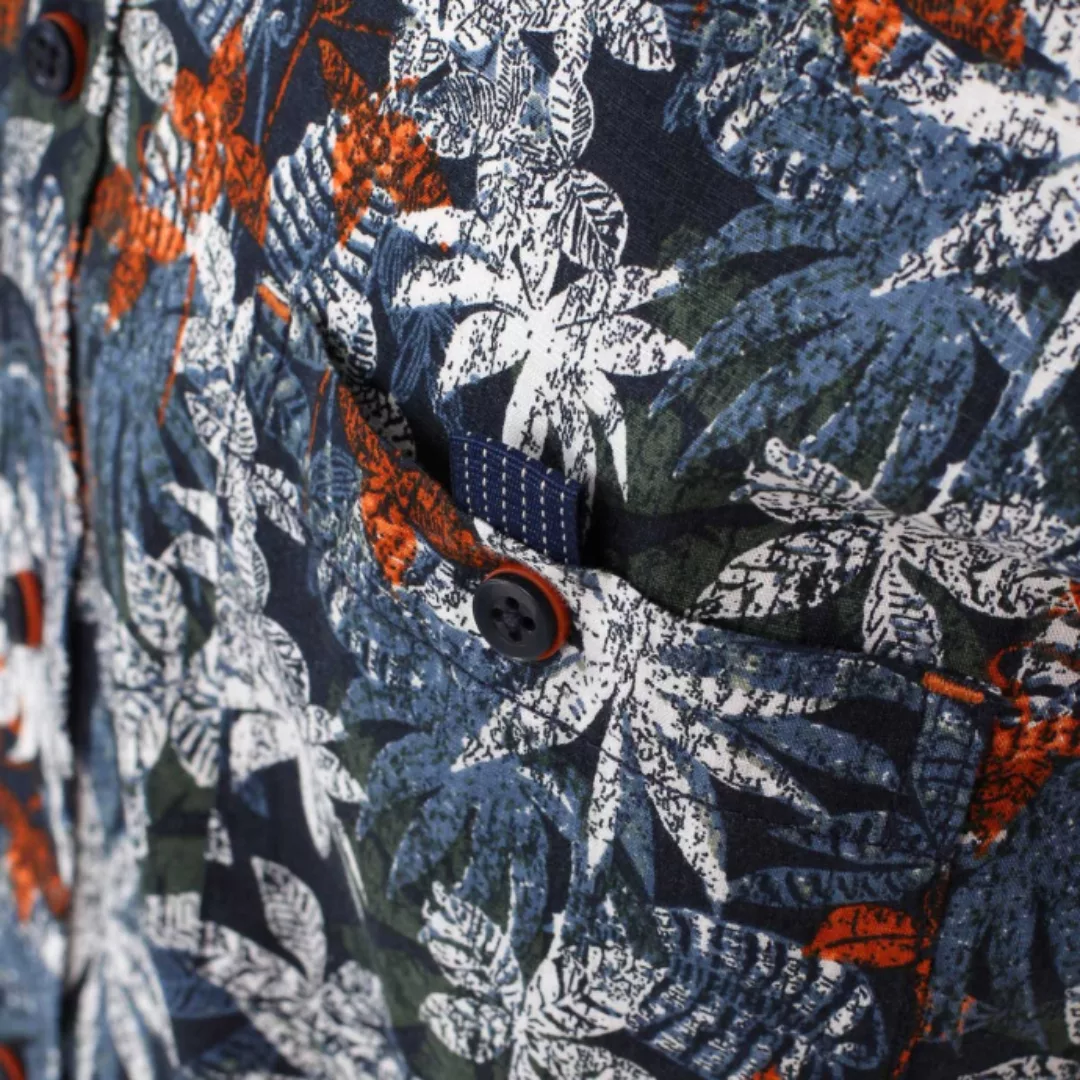 CASA MODA Freizeithemd mit Allover-Print, Short Style günstig online kaufen