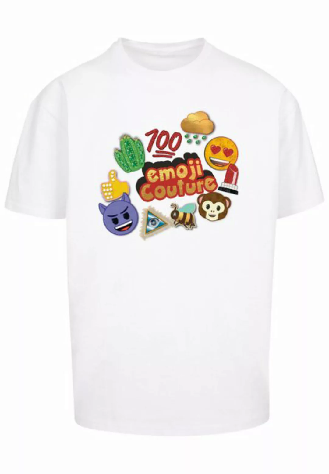 emoji couture T-Shirt gold logo stylish icons Premium Qualität günstig online kaufen