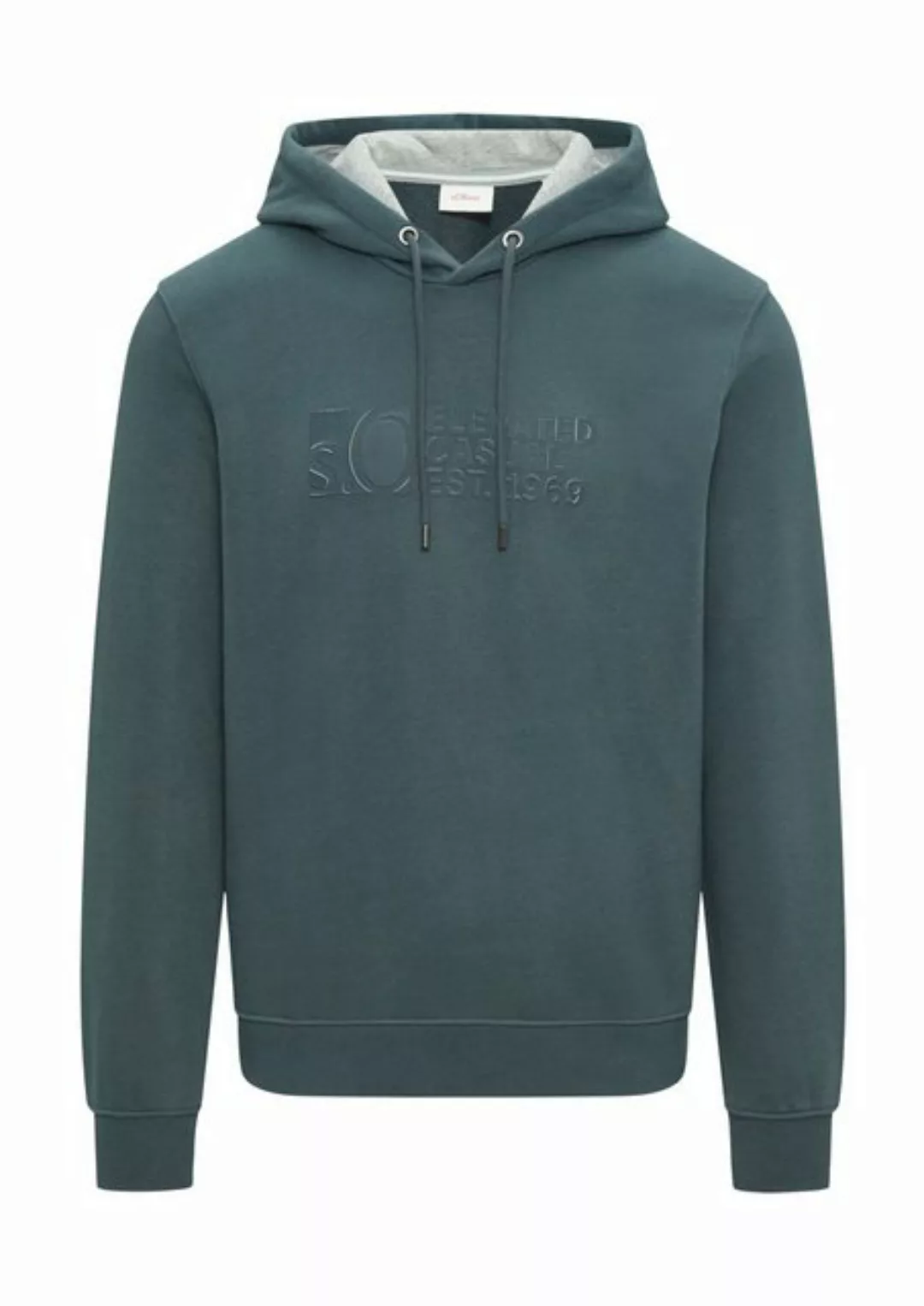 s.Oliver Kapuzensweatshirt, mit Front-Print günstig online kaufen