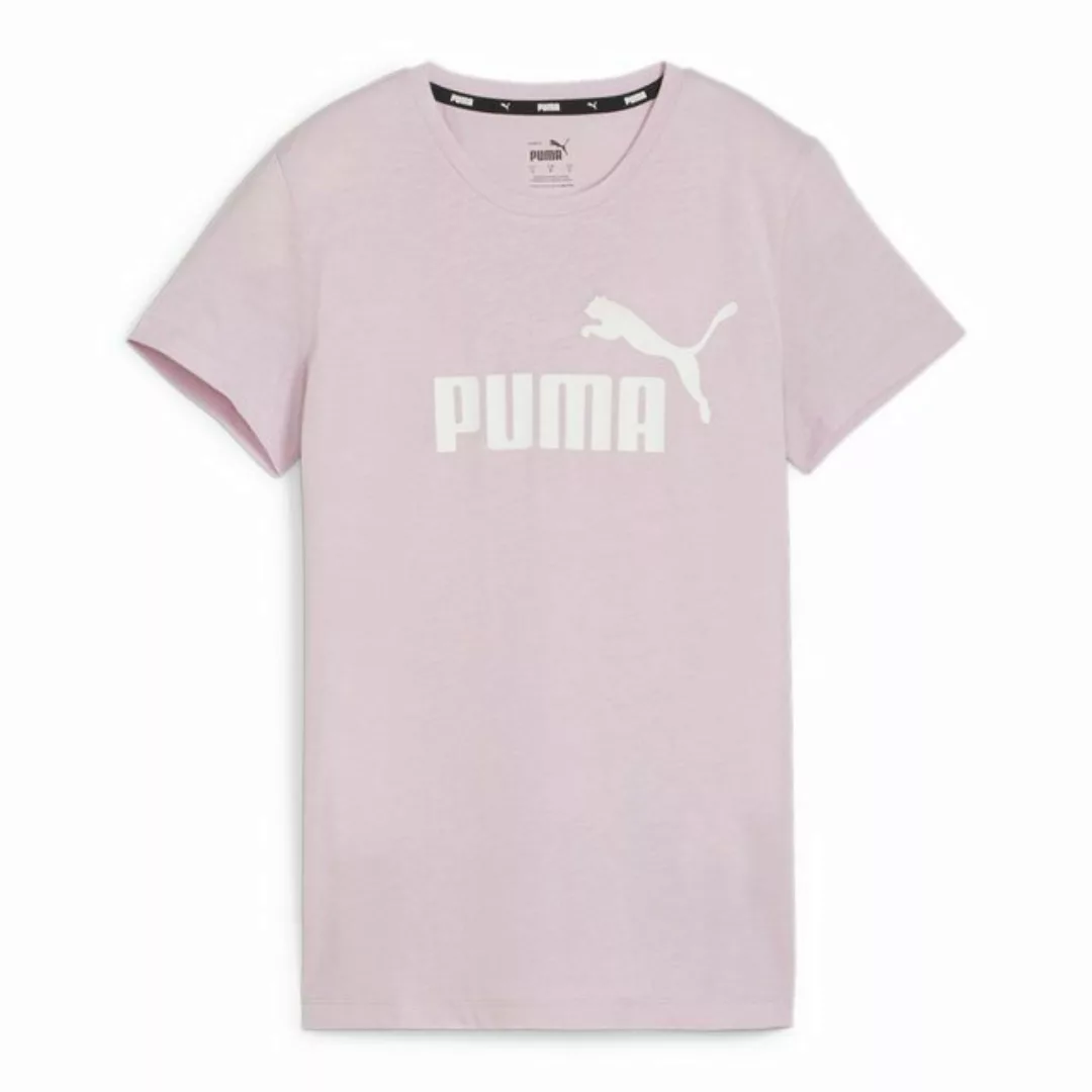 PUMA T-Shirt Puma Damen T-Shirt ESS Logo Heather Tee 586876 günstig online kaufen