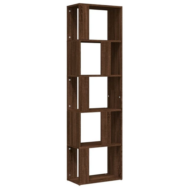 furnicato Bücherregal Braun Eichen-Optik 45x24x160 cm Holzwerkstoff, 1-tlg. günstig online kaufen