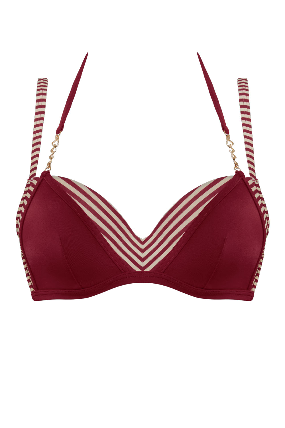 Marlies Dekkers Push-Up-Bikini-Oberteil Capitana 75E rot günstig online kaufen