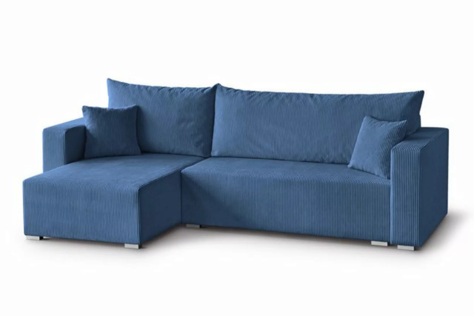 Beautysofa Ecksofa Moderne stilvolle kompakte Ecke für Wohnzimmer Hamilton, günstig online kaufen